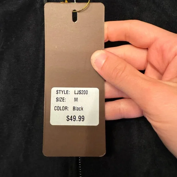 NWT Facitisu Velvet Zip-Up Women’s Jacket - Picture 12 of 13